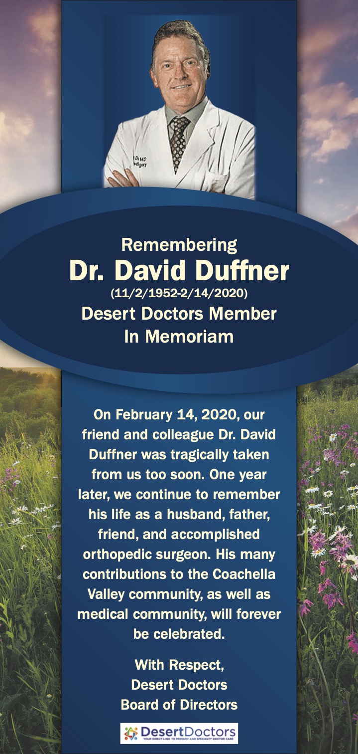 David W. Duffner, M.D., M.B.A.